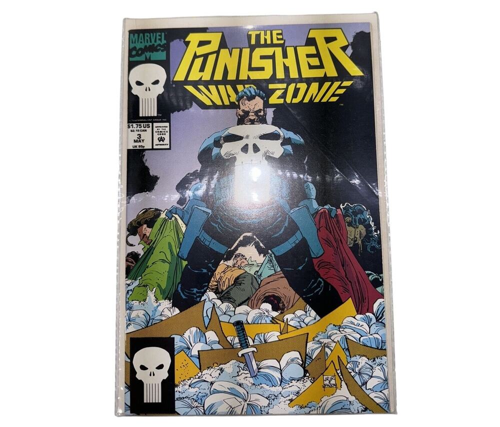 The Punisher: War Zone #3 1992 Marvel Comics Comic Book Neaer Mint in Plastic